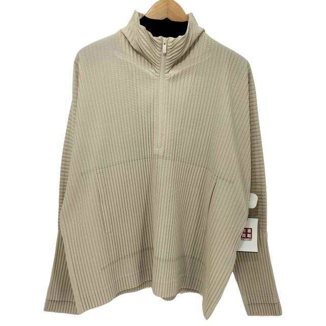 HOMME PLISSE ISSEY MIYAKE(オムプリッセイッセイミヤケ) 26SS MONTHLY COLORS MARCH ハーフジッププルオーバー メンズ JPN：2 【中古】【ブランド古着バズストア】
