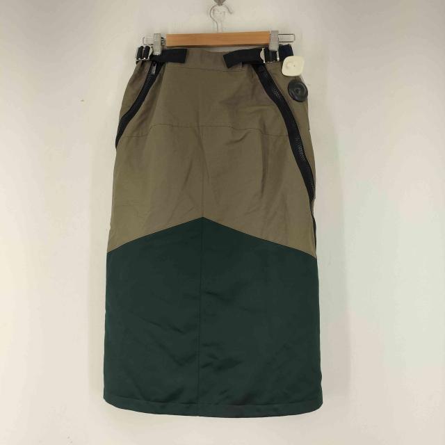 sacai サカイ Grosgrain Skirt スカート ロング ベルト 【公式通販】