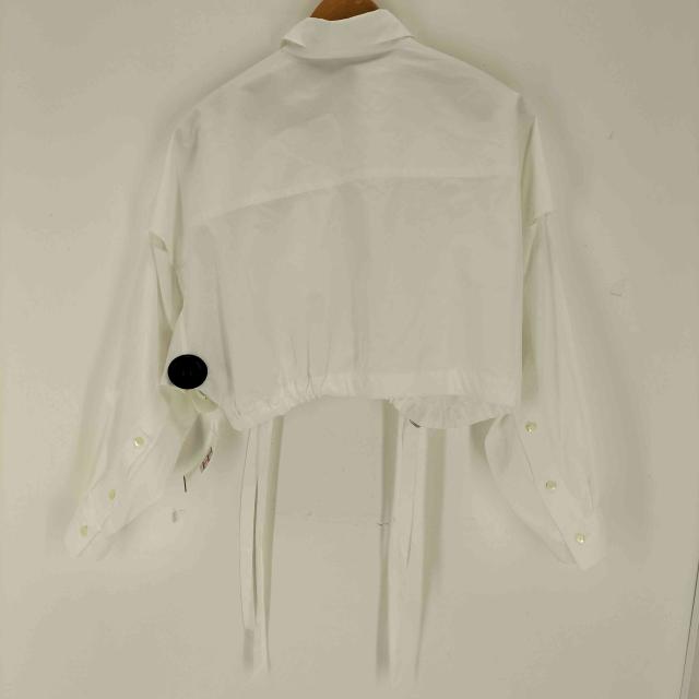 Ujoh(ウジョー) Double Belt Cropped Shirt レディース 2【中古】【ブランド古着バズストア】