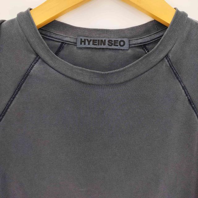 hyein seo(ヘインソ) DYED T-SHIRT W BACKSTRAP レディース 1【中古】【ブランド古着バズストア】_2