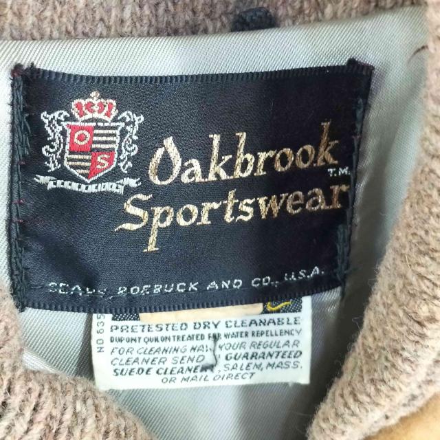 Sears(シアーズ) 60S USA製 Oakbrook Sportwear Suede Knit Zip Jacket