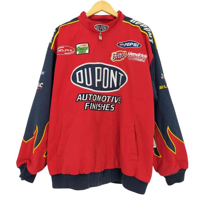 Chase Authentics(チェイスオーセンティクス) 袖フレイム レーシングジャケット メンズ import：XL 【中古】【ブランド古着バズストア】の通販は