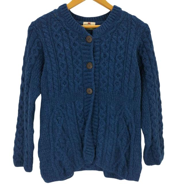 USED古着(ユーズドフルギ) {{carrdigdonn}}アイルランド製  ウールカーディガン レディース JPN：S 【中古】【ブランド古着バズストア】の通販は 6,068円