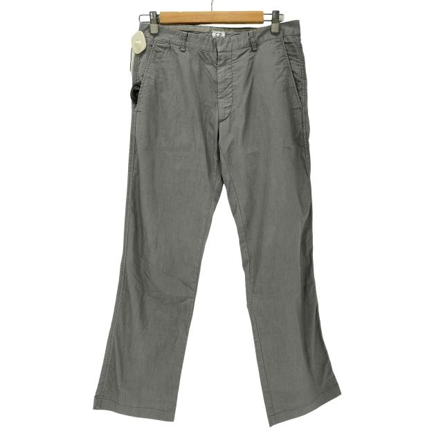 C.P.COMPANY(シーピーカンパニー) 00S ガーメントダイ コットン ポリ ストレート パンツ メンズ  46【中古】【ブランド古着バズストア】