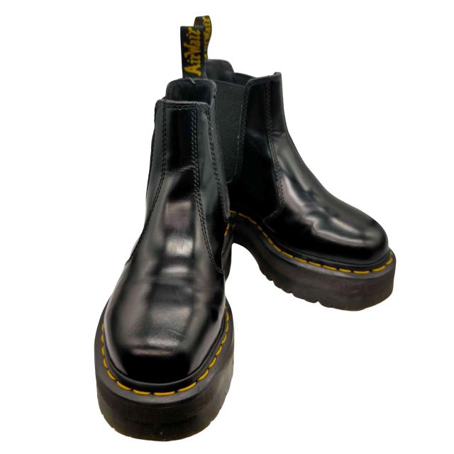 Dr.Martens(ドクターマーチン) QUAD CHELSEA BOOT SMOOTH サイドゴア チェルシー ブーツ スムース レディース UK：3 【中古】【ブランド古着バズストア】
