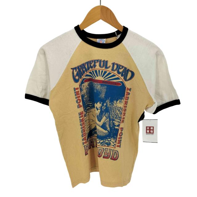 USED古着(ユーズドフルギ) {{BOOTLEGGERS REUNION}} ロックバンド プリント グラフィック プリント S/S クルーネック ラグランTシャツ メンズ JPN：S 【中古】【ブランド古着バズストア】