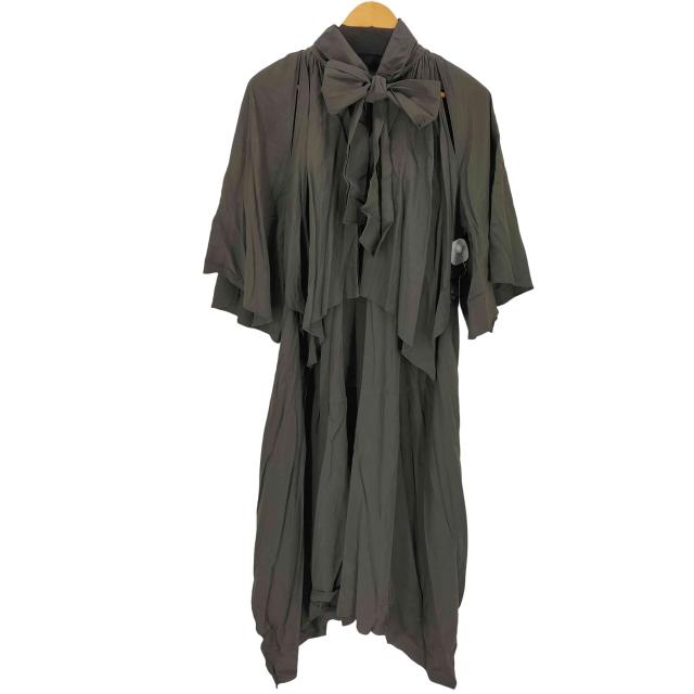 beautiful people(ビューティフルピープル) rayon poplinbowtie shirt dress レディース JPN：36 【中古】【ブランド古着バズストア】