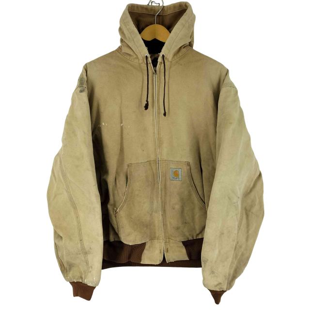 Carhartt(カーハート) ダック地 アクティブ ジャケット 鬼フェード ボロ メンズ 表記無 【中古】【ブランド古着バズストア】