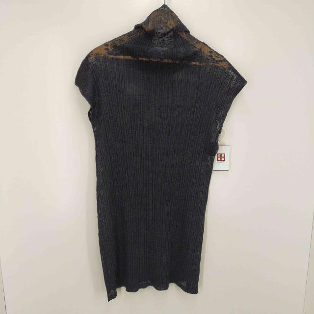 ISSEY MIYAKE プリーツ ノースリーブ チュニック PLEATS PLEASE ISSEY MIYAKE - PLEATS PLEASE ISSEY MIYAKE