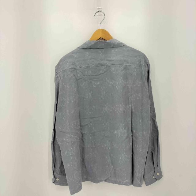 GANGSTERVILLE(ギャングスタビル) THUG-L/S CHECK SHIRTS サグ チェック レーヨン 開襟シャツ メンズ JPN：XL 【中古】【ブランド古着バズストア】_1