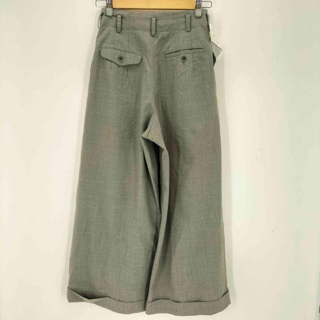 Ys(ワイズ) 90~00s ウールワイドスラックスパンツ レディース JPN：S  