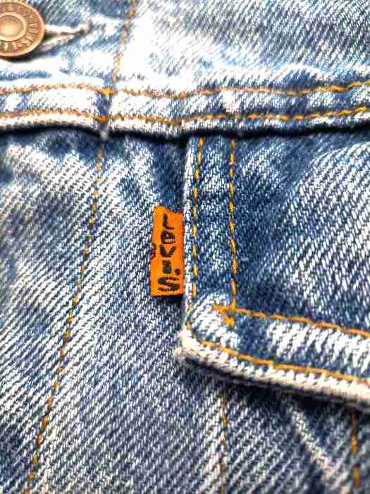 Gジャン/デニムジャケット Levis(リーバイス) 75505-0212 オレンジタブ 