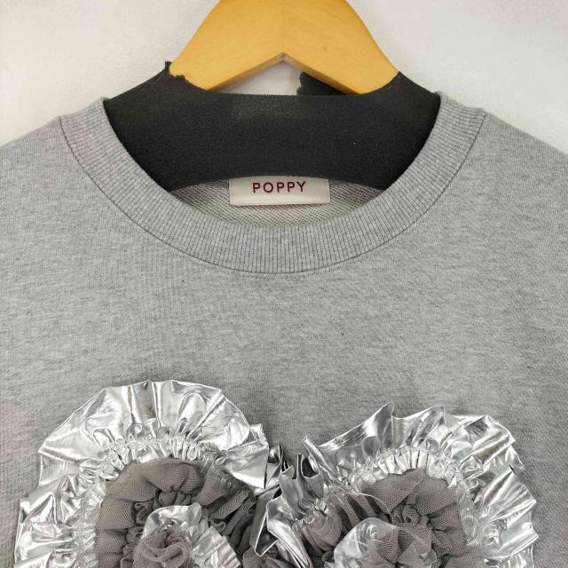 poppy tokyo(ポピートーキョー) Heart tulle sweatshirt レディース FREE 【中古】【ブランド古着バズストア】