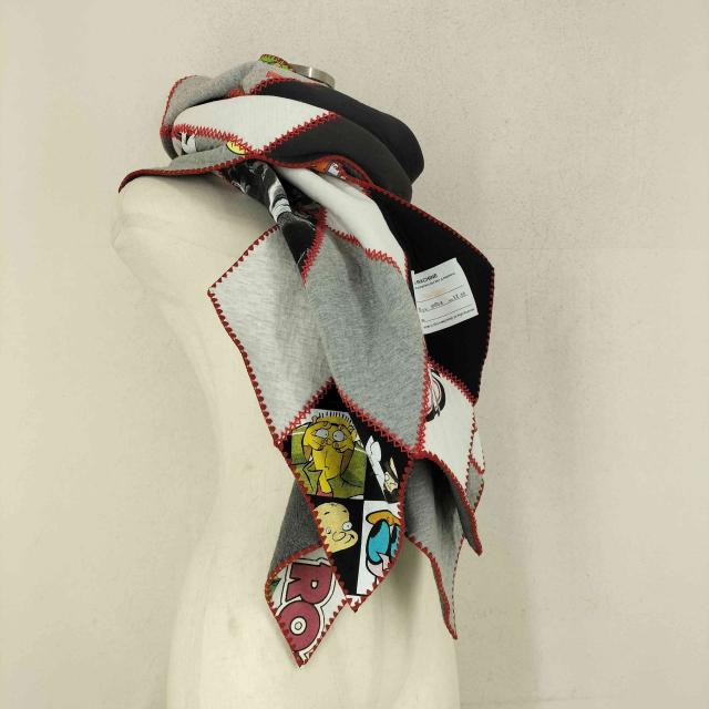 USED古着(ユーズドフルギ) {{A MACHINE}} Diamond Cartoon Scarf domestic メンズ 表記無 【中古】【ブランド古着バズストア】 USED古着(ユーズドフルギ) {{A MACHINE}} Diamond Cartoon Scarf
