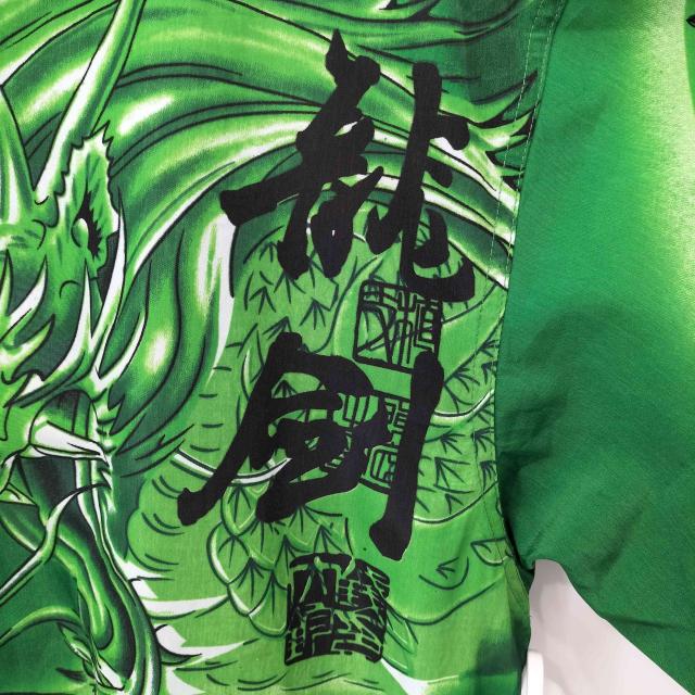 USED古着(ユーズドフルギ) {{BROTHER}} ドラゴンプリントシャツ メンズ S【中古】【ブランド古着バズストア】_3