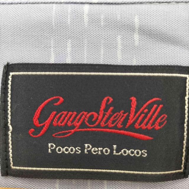 GANGSTERVILLE(ギャングスタビル) THUG-L/S CHECK SHIRTS サグ チェック レーヨン 開襟シャツ メンズ JPN：XL 【中古】【ブランド古着バズストア】_5