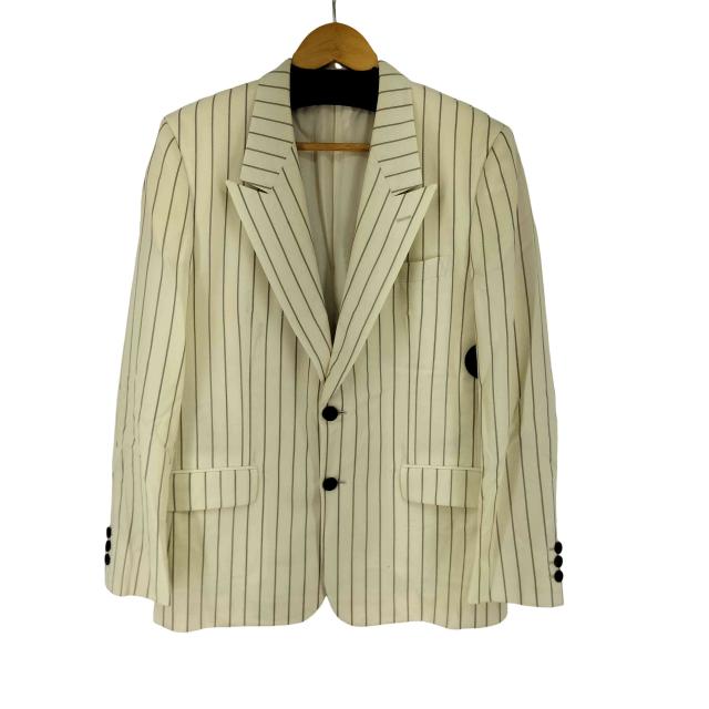 LITTLEBIG(リトルビッグ) Stripe 2B Single Jacket  メンズ  2【中古】【ブランド古着バズストア】の通販は 13,456円