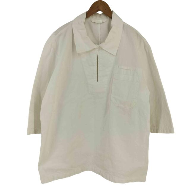 Euro military(ユーロミリタリー) {{Czech Military}} 00s 2001 FORTUNA キャンバススキッパーシャツ メンズ 表記無 【中古】【ブランド古着バズストア】の通販は 5,006円