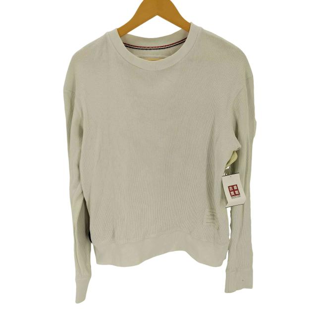 THOM BROWNE(トムブラウン) ワッフル クルーネックカットソー メンズ  0【中古】【ブランド古着バズストア】