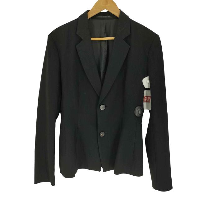 Yohji Yamamoto FEMME(ヨウジヤマモトファム) 21AW ダーツシェイプ レーヨン キュプラ 2B テーラード ジャケット レディース JPN：2 【中古】【ブランド古着バズストア】