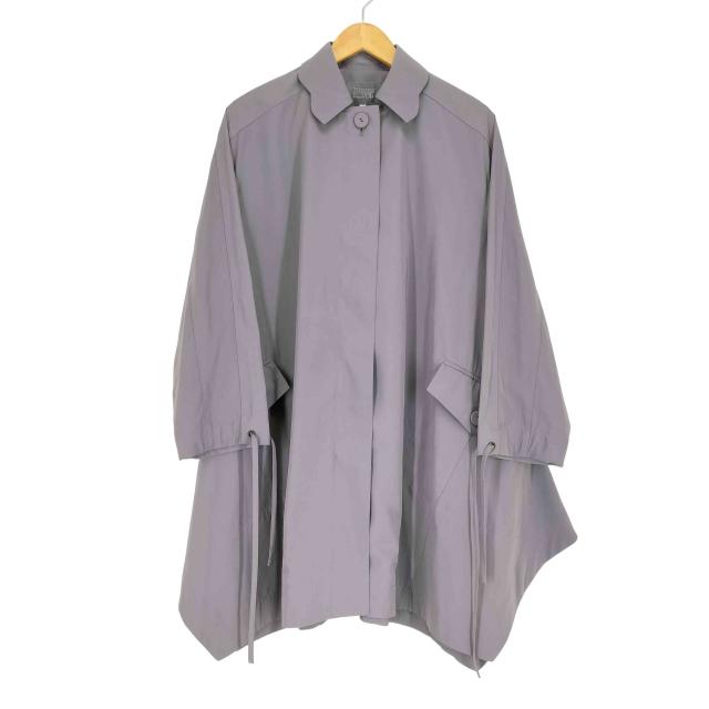 TOKUKO 1er VOL(トクコプルミエヴォル) エッフェル塔プリントステンカラーコート レディース JPN：9号 【中古】【ブランド古着バズストア】