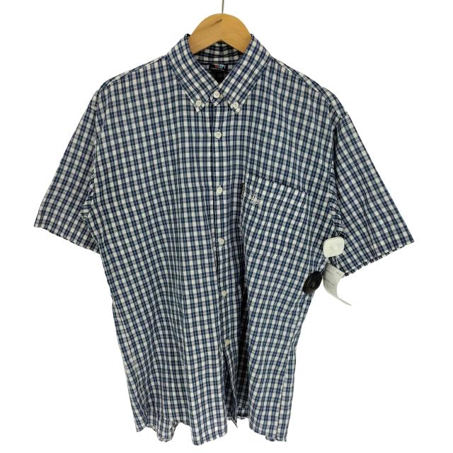 希少】90s old stussy 紺タグ チェックシャツ ネルシャツ 希少】90s
