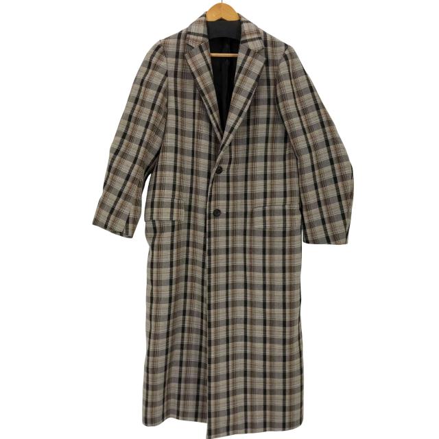 AURALEE(オーラリー) 19AW DOUBLE FACE CHECK CHESTERFIELD COAT メンズ JPN：0 【中古】【ブランド古着バズストア】