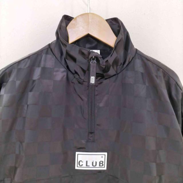 Polo Club(ポロクラブ) SATIN CHECKER ANORAK JACKET メンズ import：S 【中古】【ブランド古着バズストア】 Polo Club(ポロクラブ) SATIN CHECKER ANORAK JACKET メンズ import：S