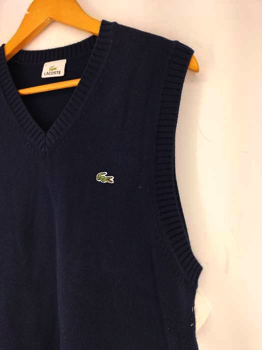 Lacoste ラコステ コットンニットベスト メンズ 4 中古 ブランド古着バズストア の通販はau Pay マーケット ブランド古着のbazzstore バズストア