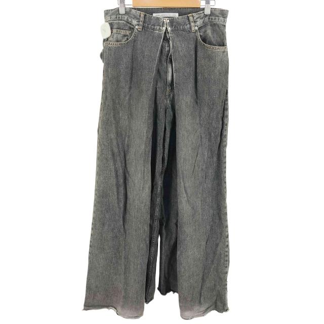JOHN LAWRENCE SULLIVAN(ジョンローレンスサリバン) WASHED DENIM SUPER WIDE PANTS メンズ 48【中古】【ブランド古着バズストア】