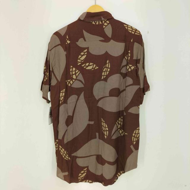 ARMANI COLLEZIONI(アルマーニコレツィオーニ) レーヨンライク 総柄 アロハシャツ メンズ 表記無 【中古】【ブランド古着バズストア】_1
