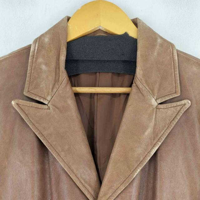 TORNADO MART(トルネードマート) カウレザーチェスターコート メンズ