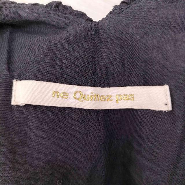 NE QUITTEZ PAS(ヌキテパ) ×Kanako Sato Cotton Voile Dot Hemla Frill