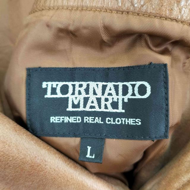 TORNADO MART(トルネードマート) カウレザーチェスターコート メンズ