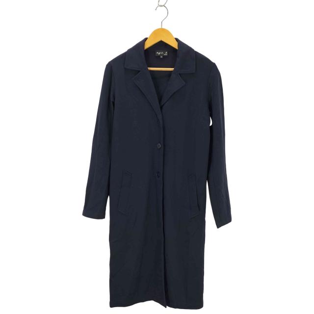 agnes b.(アニエスベー) ストレッチカットソーチェスターコート レディース  イ【中古】【ブランド古着バズストア】の通販は 5,269円