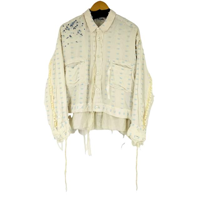 MIDORIKAWA(ミドリカワ) レイヤードシャツ ブルゾン メンズ 表記無 【中古】【ブランド古着バズストア】