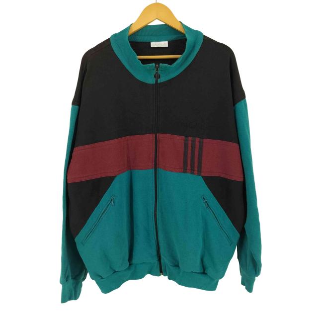 adidas(アディダス) 90S マルチカラートラックジャケット メンズ import：L 【中古】【ブランド古着バズストア】