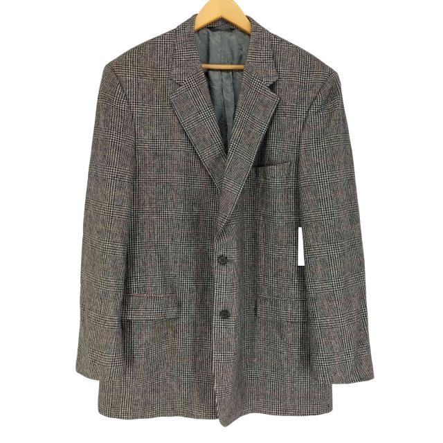 BROOKS BROTHERS(ブルックスブラザーズ) キャメルヘアー チェック柄 テーラードジャケット メンズ 表記無 48LONG【中古】【ブランド古着バズストア】 14,204円