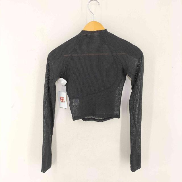 hyein seo(ヘインソ) HELIX LONG SLEEVE シアーカットソー レディース