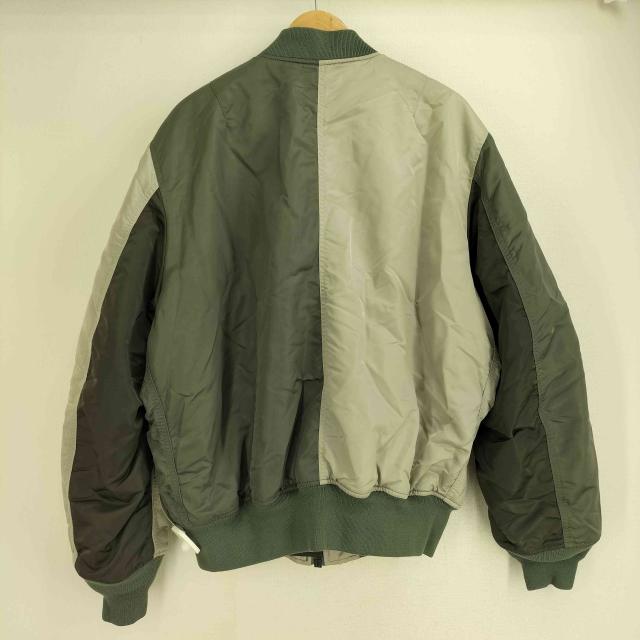 ALPHA INDUSTRIES エンジ色 MA-1 フライトジャケット ALPHA MA 1
