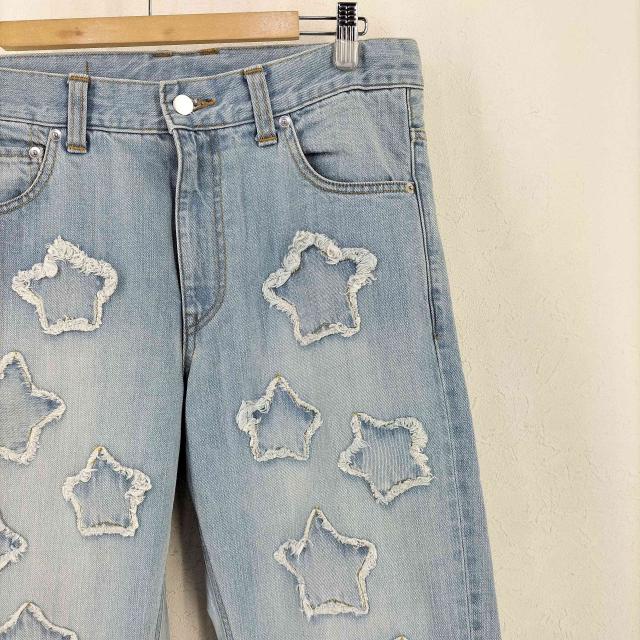 USED古着(ユーズドフルギ) {{71 MICHAEL}} 16スターデニムパンツ  メンズ  M【中古】【ブランド古着バズストア】 USED古着(ユーズドフルギ) {{71 MICHAEL}} 16スターデニムパンツ