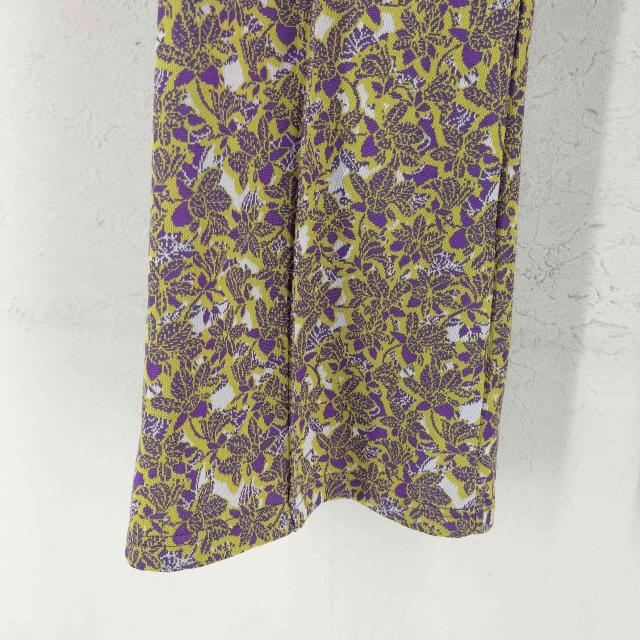 FUMIE＝TANAKA(フミエタナカ) フラワージャガードパンツ レディース