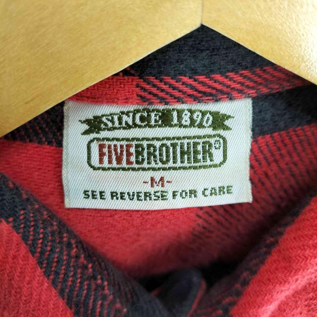 FIVE BROTHER(ファイブブラザー) 90s~ チェックネルシャツ メンズ JPN：M 【中古】【ブランド古着バズストア】_5