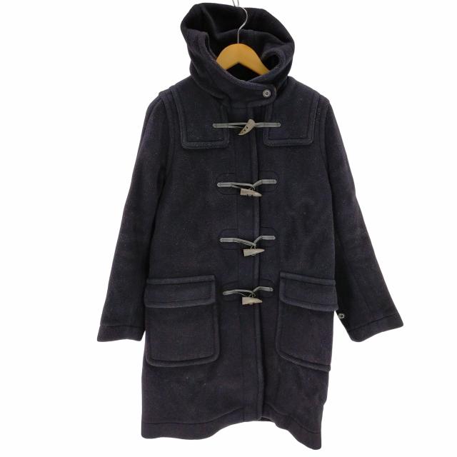 【別注】INVERTERE ヘリンボーン ダッフルコート サイズ40 黒 極美品 INVERTERE〉ダッフルコート｜ビームスF／インターナショナル