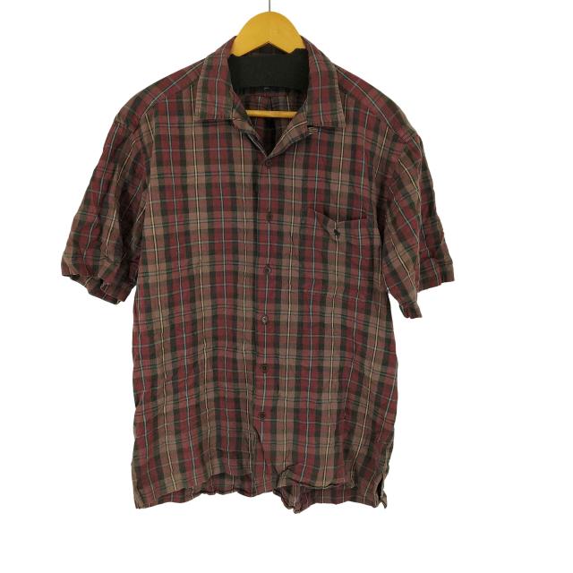 Polo by RALPH LAUREN(ポロバイラルフローレン) 90s CALDWELL チェックオープンカラーシャツ メンズ JPN：M 【中古】【ブランド古着バズストア】の通販は