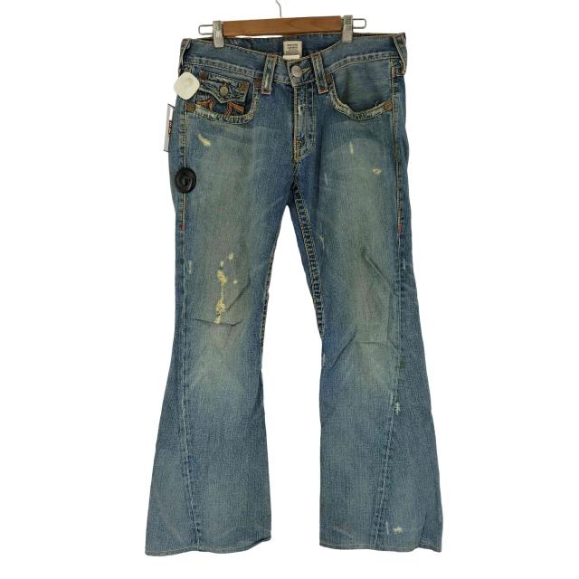 TRUE RELIGION(トゥルーレリジョン) デニムフレアパンツ メンズ TRUE RELIGION(トゥルーレリジョン) デニムフレアパンツ メンズ