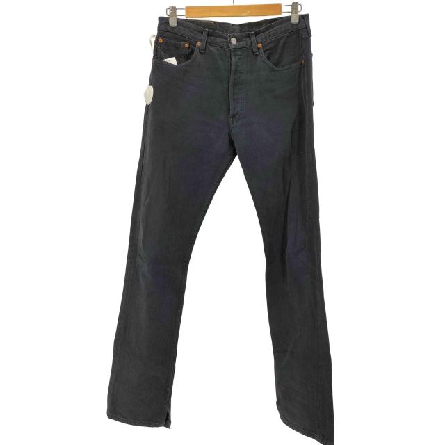 Levis(リーバイス) 90s 501 ユーロ ボタンフライ ブラックデニムパンツ
