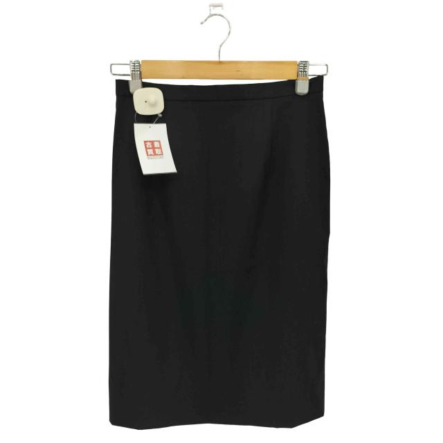 JIL SANDER(ジルサンダー) ウールギャバジン タイトスカート レディース  34【中古】【ブランド古着バズストア】