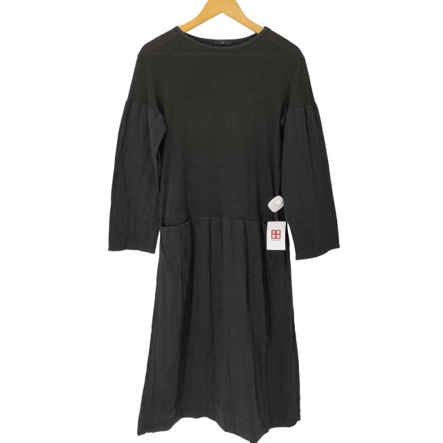 Ys(ワイズ) コットンガーゼ 異素材切替 ワンピース レディース 表記無 【中古】【ブランド古着バズストア】