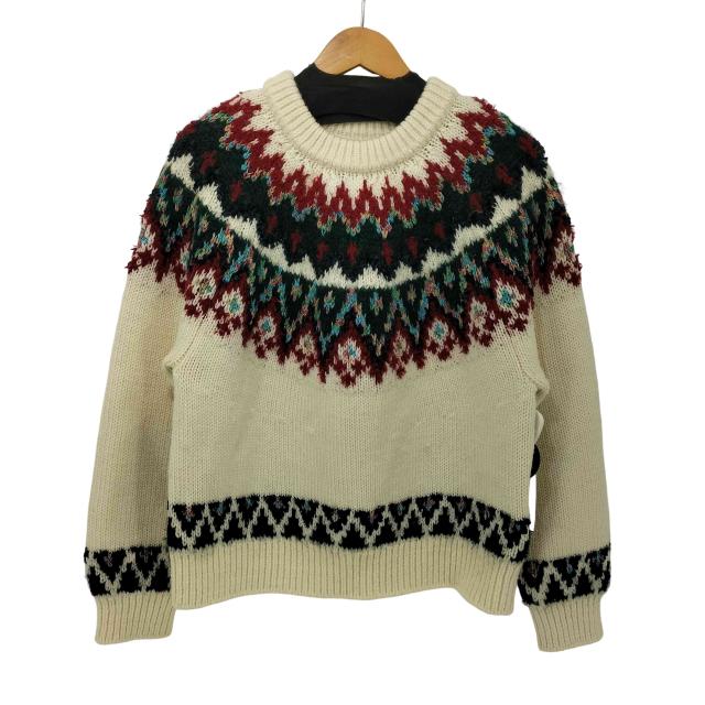COOHEM(コーヘン) KOHEN NORDIC KNIT PULLOVER ウール ノルディック ニット プルオーバー レディース JPN：M 【中古】【ブランド古着バズストア】